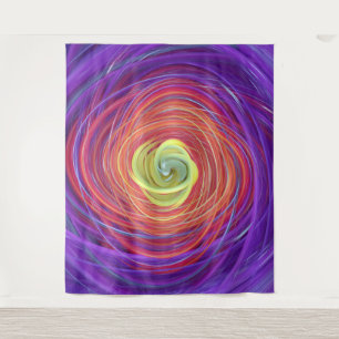 floral vortex tapestry