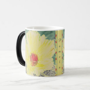 Floral w/Name Mug