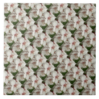 Floral walk tile