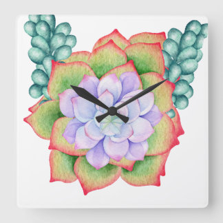 Floral Wall Clock