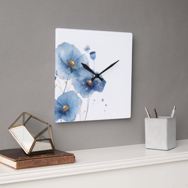 Floral Wall Clock (Office)
