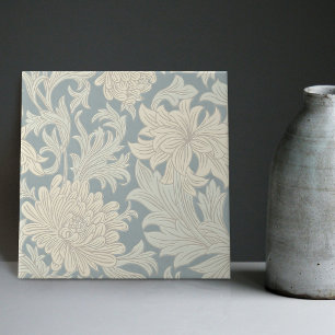 Floral Wall Decor Art Nouveau William Morris Tile