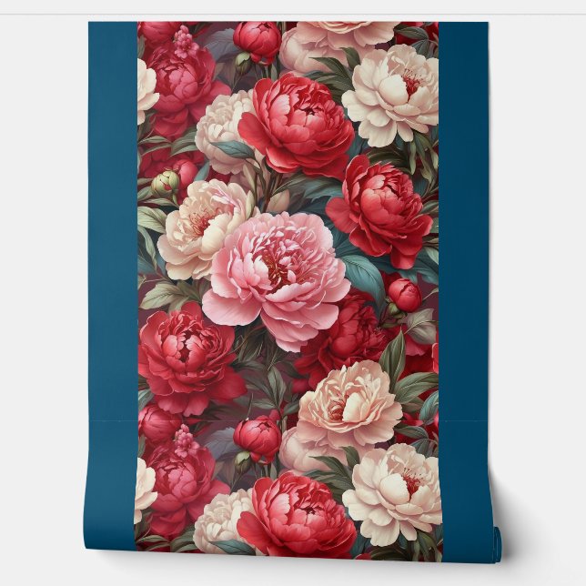 Floral Wallpaper (Unrolling)