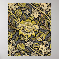 Floral Wallpaper Vintage Designer Pattern