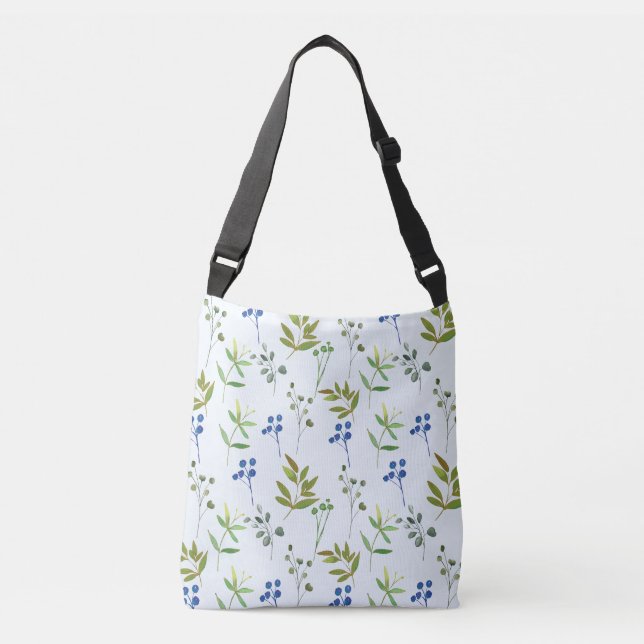 Floral Wanderlust Crossbody Bag (Front)