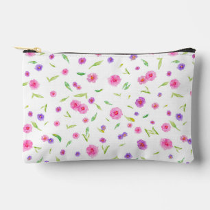 Floral Watercolor Accessory Pouch Gift for Mom