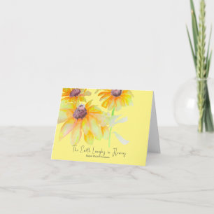 Floral Watercolor Card