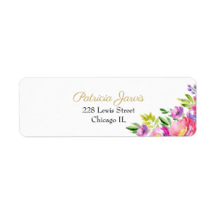 Floral Watercolor Elegant