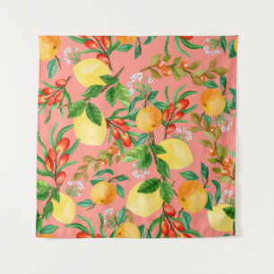 Floral Watercolor Mix: Colourful Seamless Illustra Tapestry