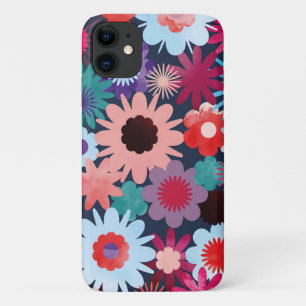 Floral Watercolor Pattern iPhone 11 Case