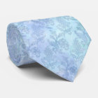 Floral Watercolor Sparkle Pattern Blue
