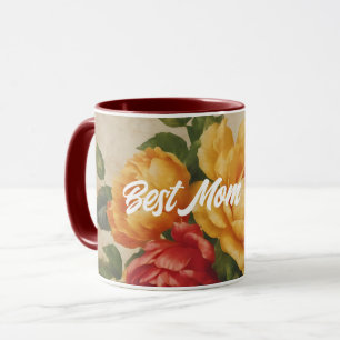 Floral Watercolor Vintage Popular Collection Mug
