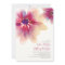 floral watercolor wedding invitations
