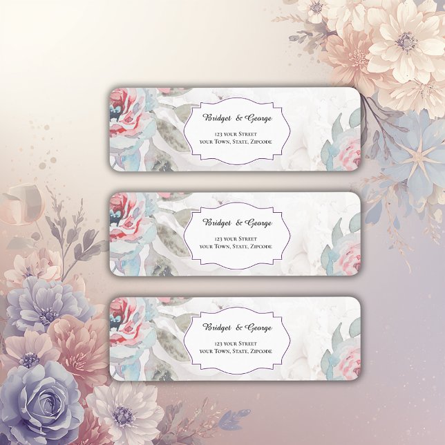 Floral watercolor wildflower rose wedding (Creator Uploaded)