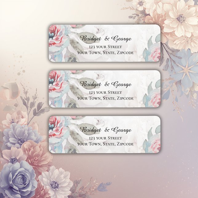 Floral watercolor wildflower rose wedding (Creator Uploaded)
