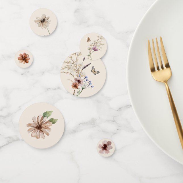 Floral Wedding Confetti (Group)