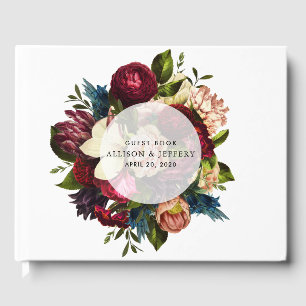 Floral Wedding Guest Book