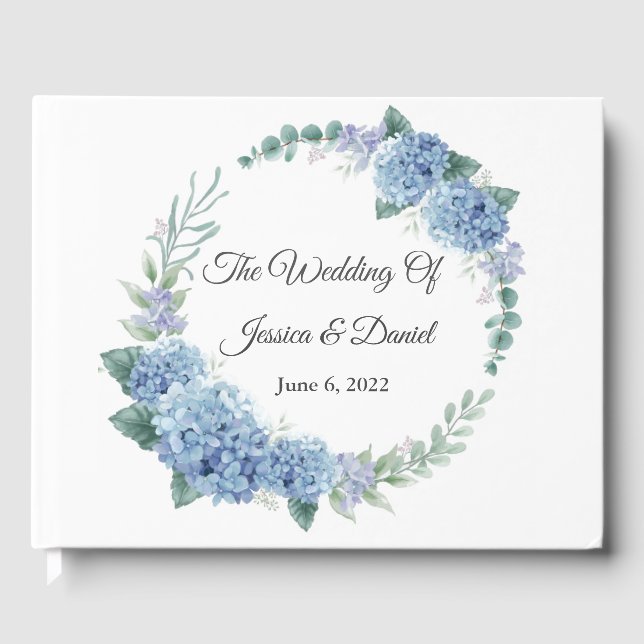 Floral Wedding     Guest Book (Front)