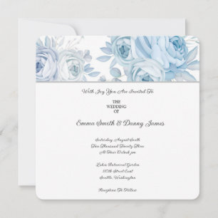 Floral Wedding Invitation