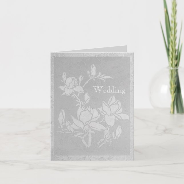Floral Wedding Invitation (Front)