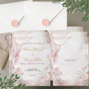 Floral Wedding Invitation