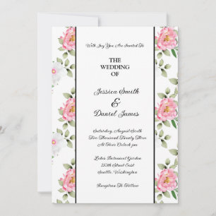 Floral Wedding Invitation