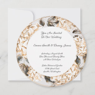 Floral Wedding Invitation
