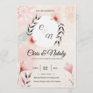Floral Wedding Invitations