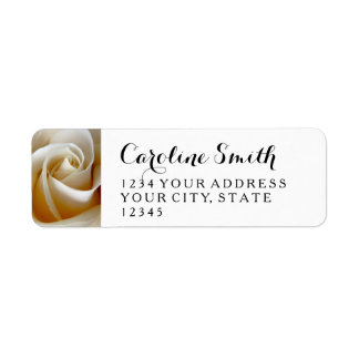 Floral Wedding Return Address Labels