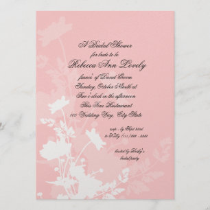 Floral Wedding Shower Invitation