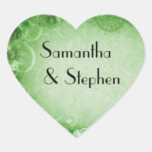 Floral Wedding Stickers