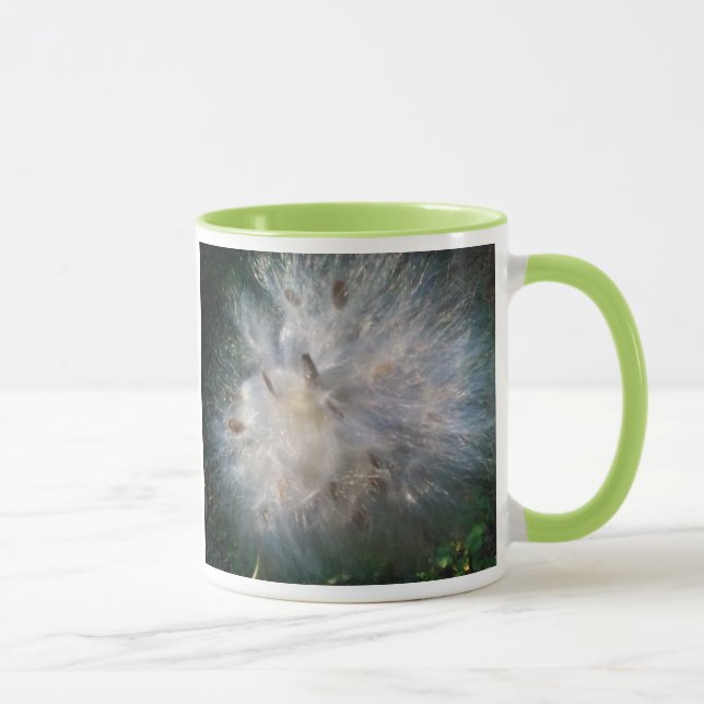 Floral/Weed 16oz. Photo Coffee Mug (Right)