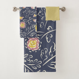 Floral Whirlwind  Bath Towel Set