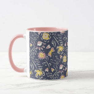 Floral Whirlwind Mug