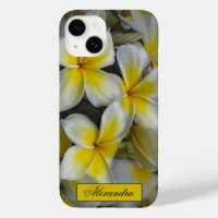 Floral White Yellow Plumeria Photography