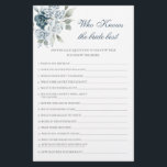 Floral Who Knows The Bride Best game<br><div class="desc">Floral Who Knows The Bride Best game</div>