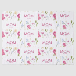 Floral Wildflower Mum Established Tissue Paper