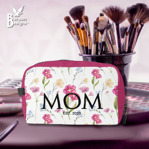 Floral Wildflower New Mum Gift Mum Established Dopp Kit