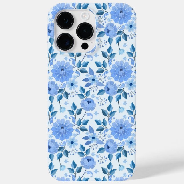 Floral Winter Flower pattern  Case-Mate iPhone Case (Back)