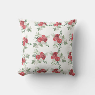 Floral Winter Pillow