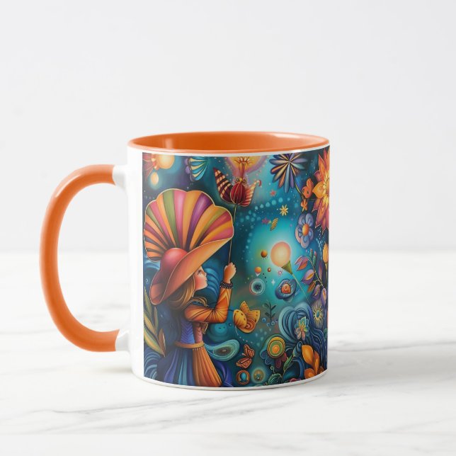 Floral Wonderland Mug (Left)