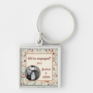 Floral Wonders Key Chain