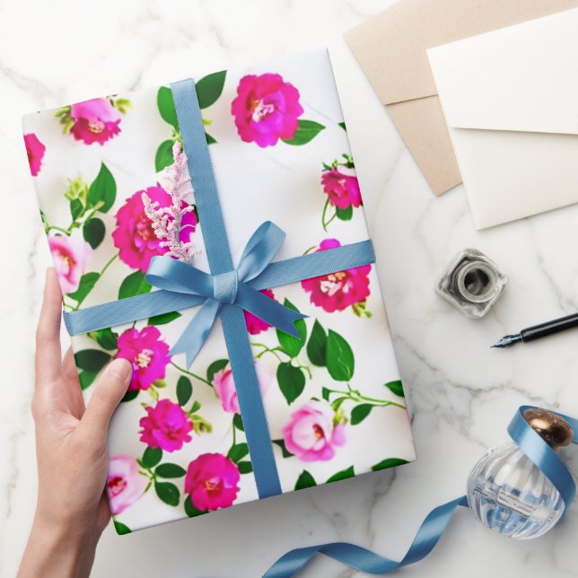 Floral Wrap Wrapping Paper (Gifting)