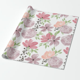 floral wrapping paper