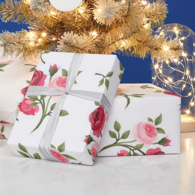 Floral Wrapping Paper (Holidays)