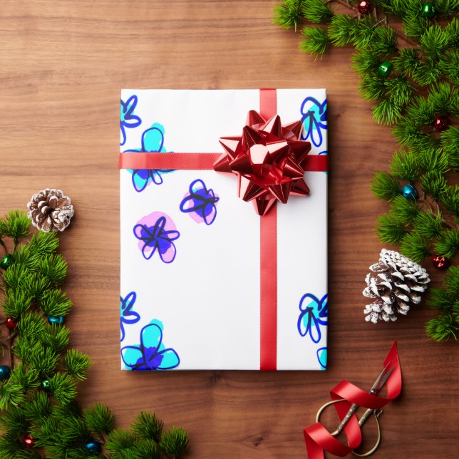 Floral Wrapping Paper (Holiday Gift)