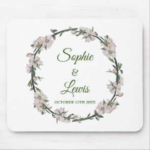 Floral Wreath Mouse Mat