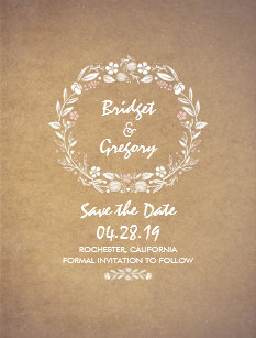vintage save the date postcards zazzle uk