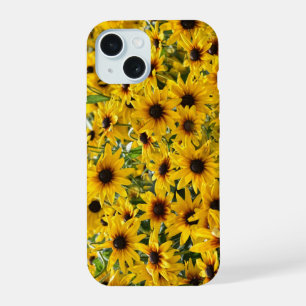 Floral Yellow Flowers Field iPhone Case