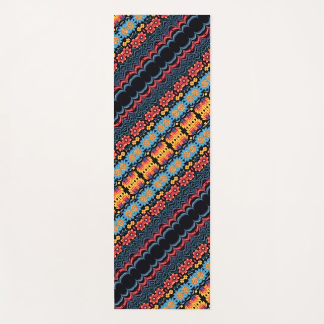 floral yoga mat (Front)